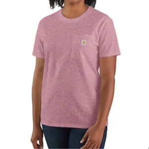 Carhartt Women’s loose fit heavyweight short sleeve pocket t-shirt size small